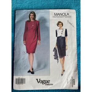 Vogue Pattern 2968 maternity dress